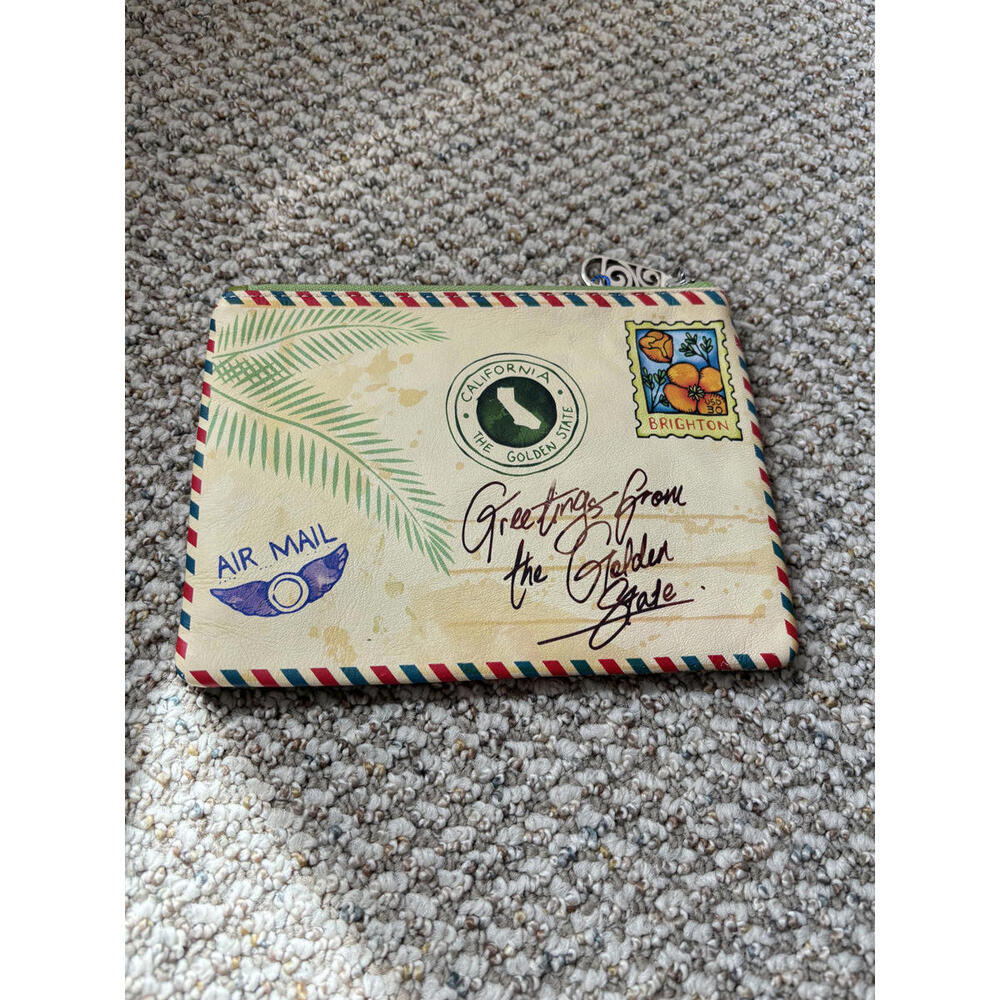 Brighton Greetings from California Wristlet Postcard